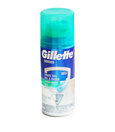 Gillette, Shave Gel, 2.5 oz