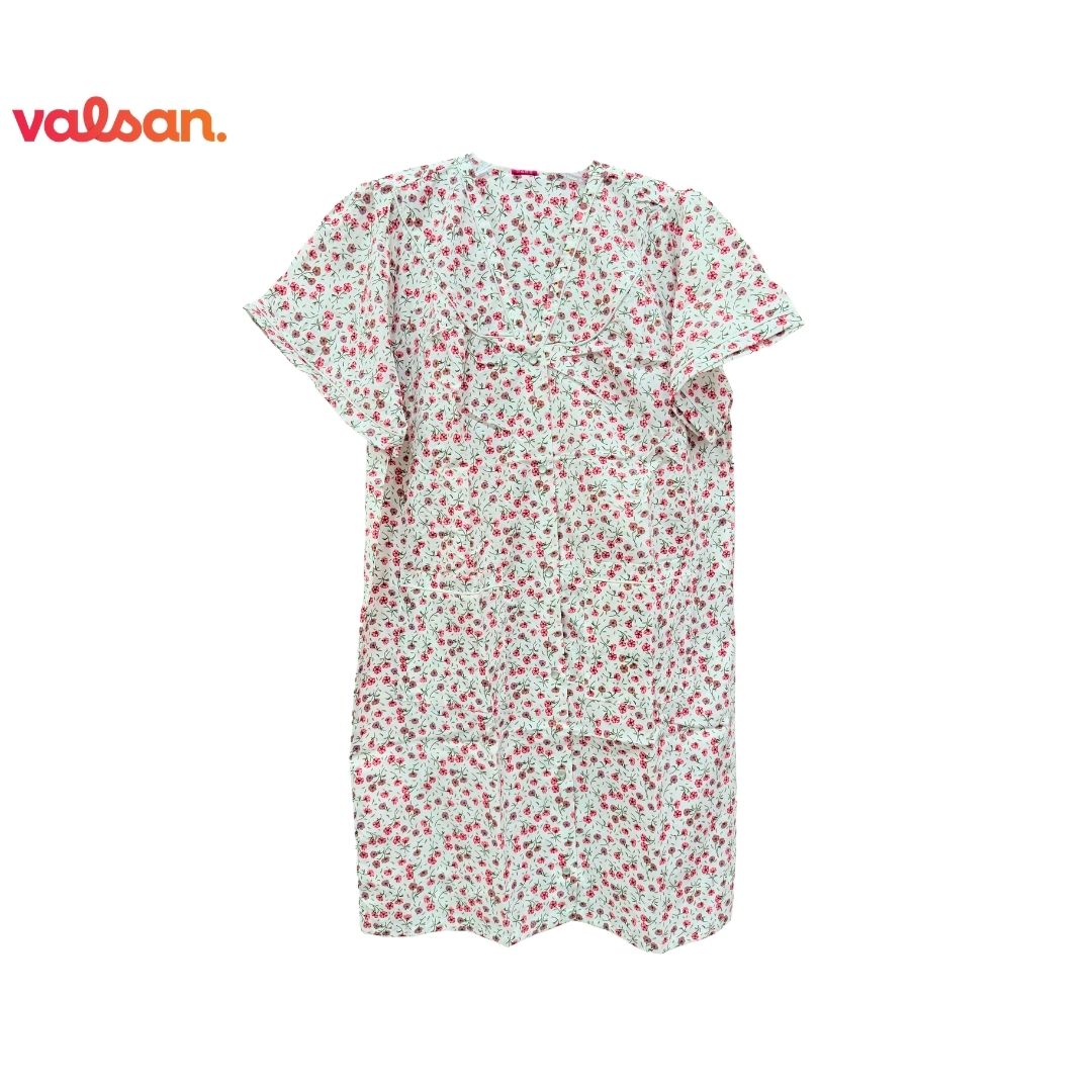 Women's Gown with Button