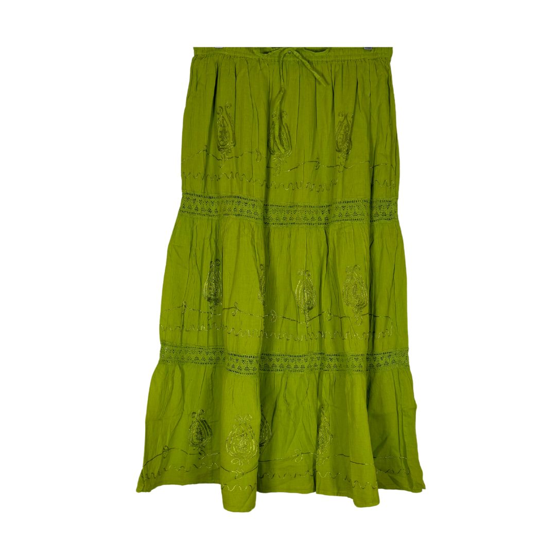 Indian Long Cotton Skirt