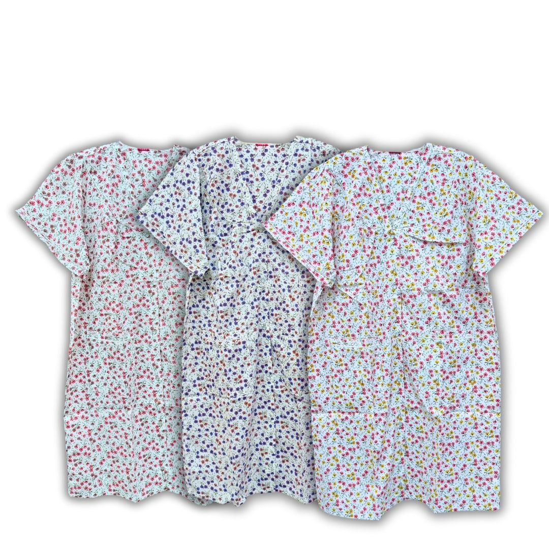 Women's Gown with Button