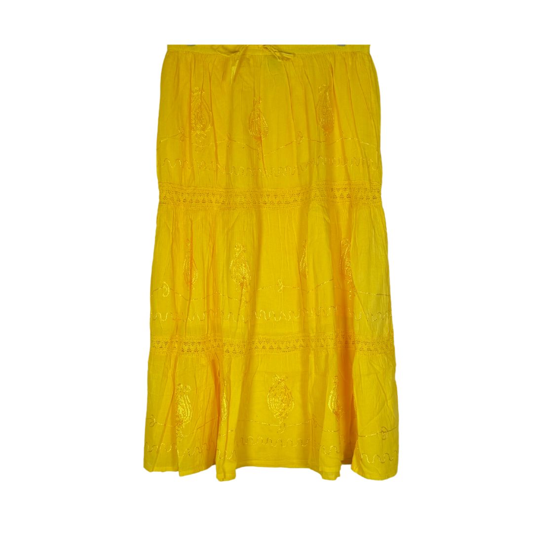 Indian Long Cotton Skirt