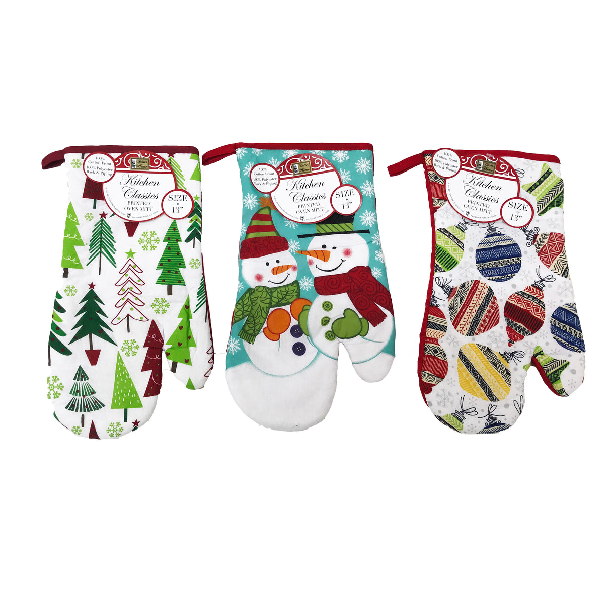 Guantes de Cocina de Navidad 13"