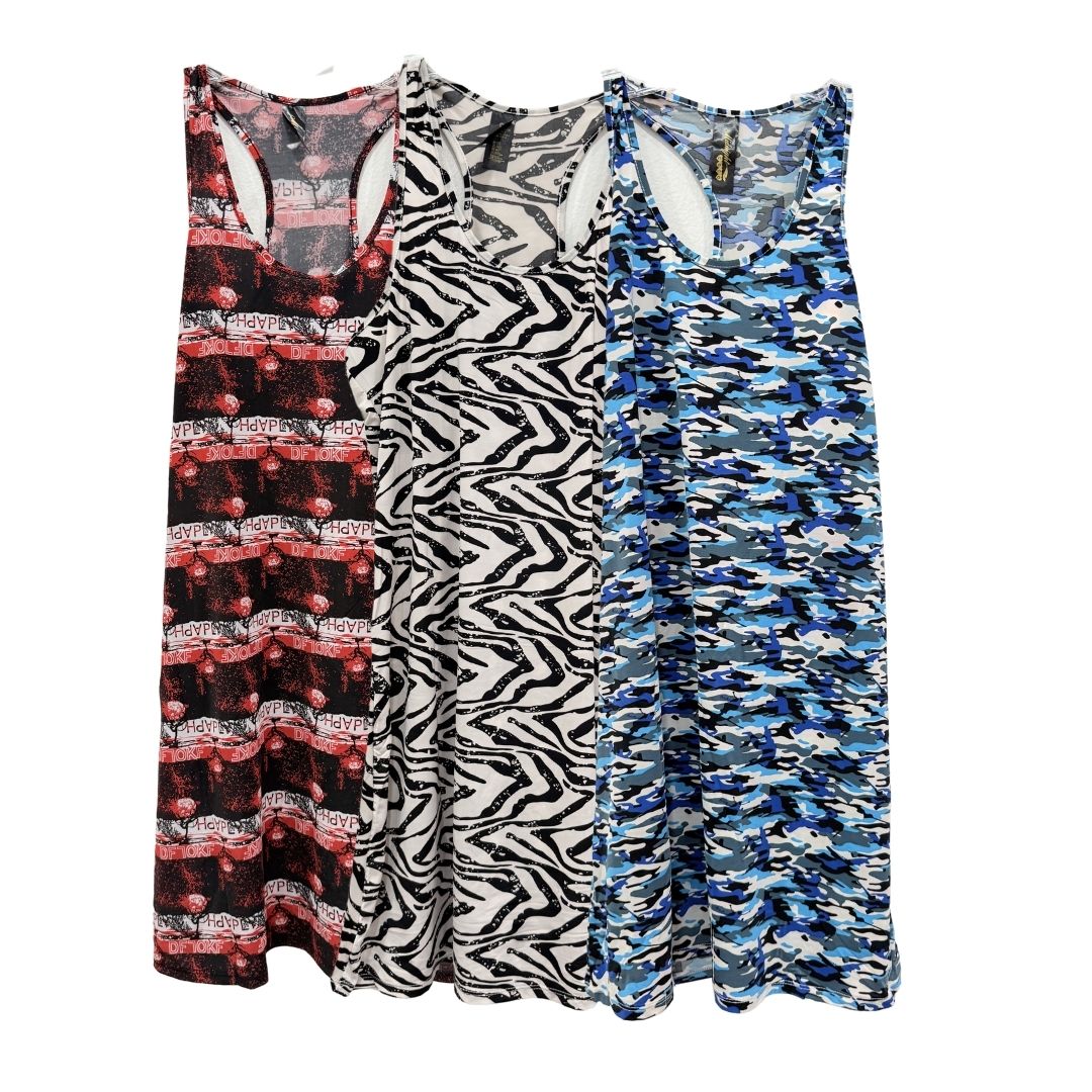 Nines, Women's Sleeveless Housecoats