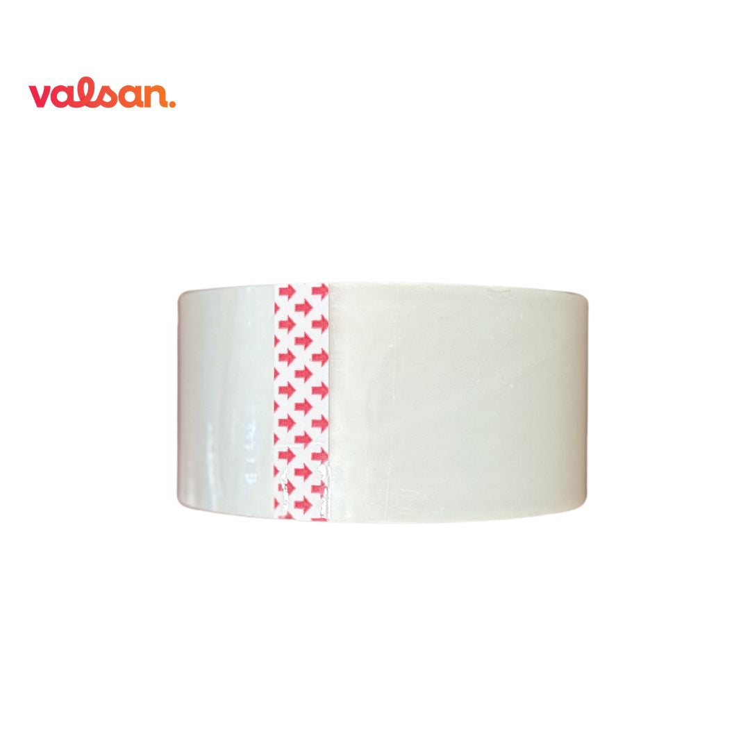 UHBYJM 96 Rolls Clear Transparent Tape - 2 Inch Wide, 1 Inch Core, For Office, Home, School & DIY