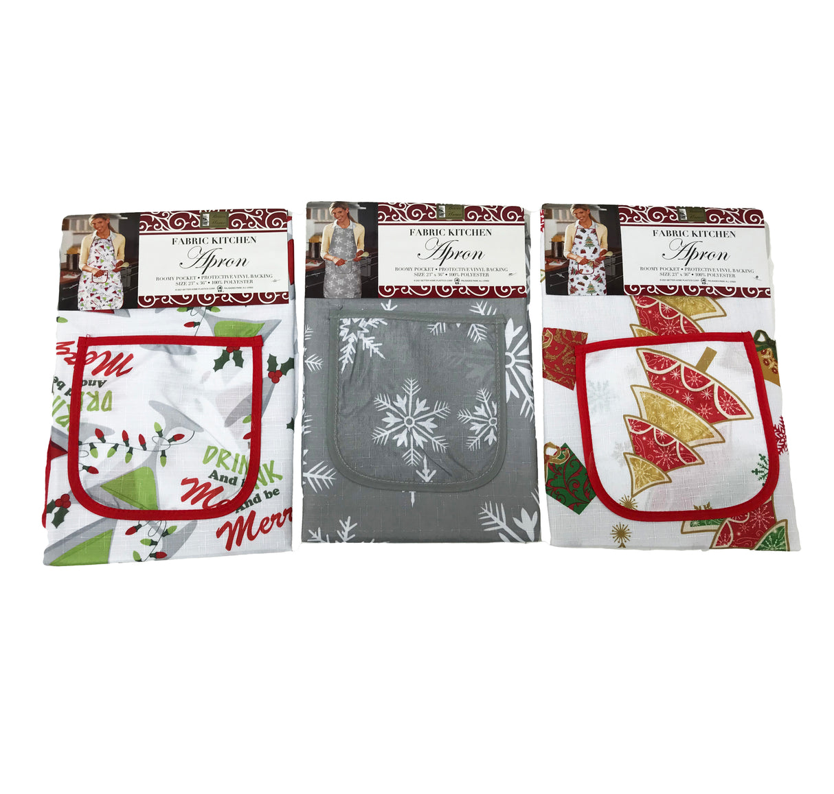 Delantal de Navidad 23" x 36"