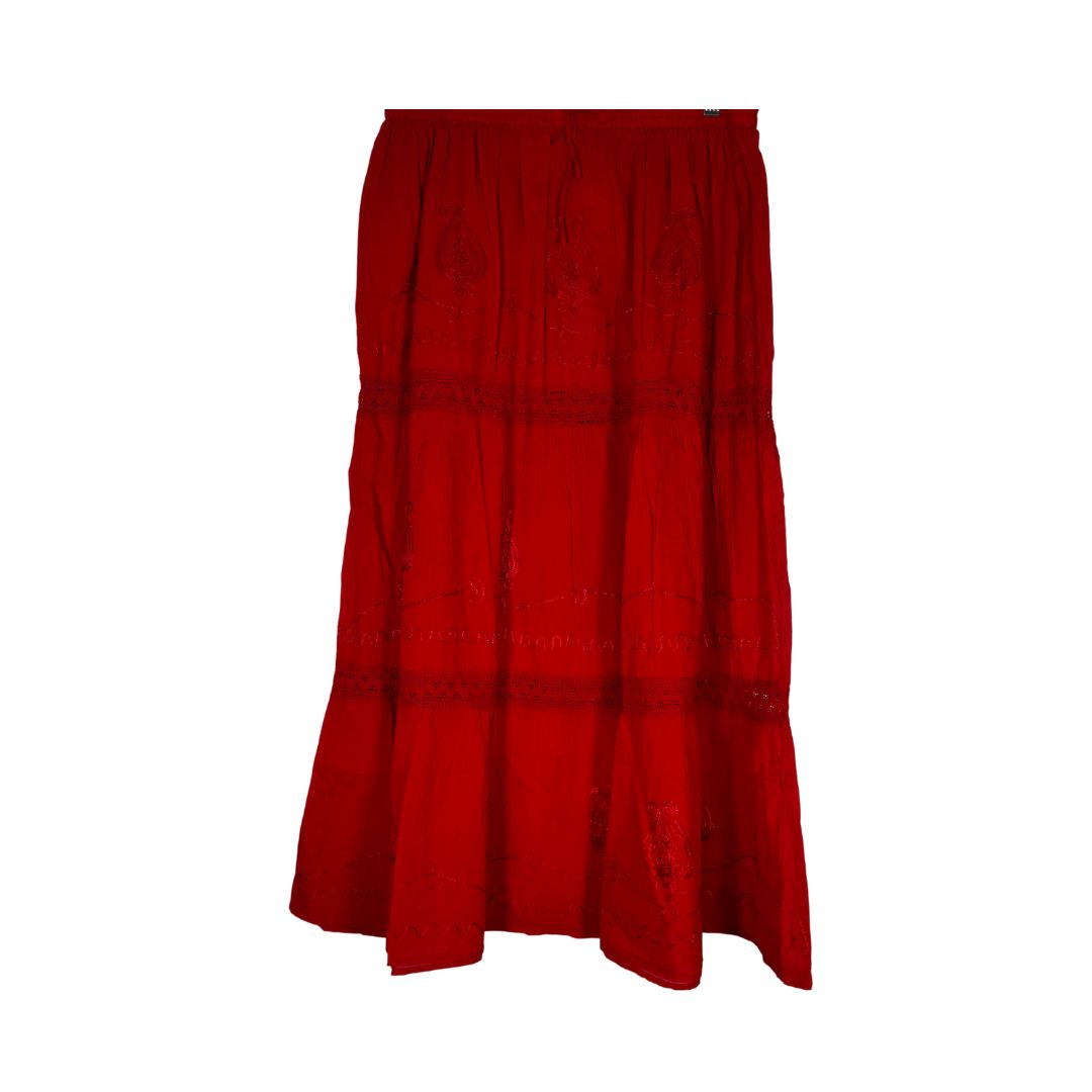 Indian Long Cotton Skirt
