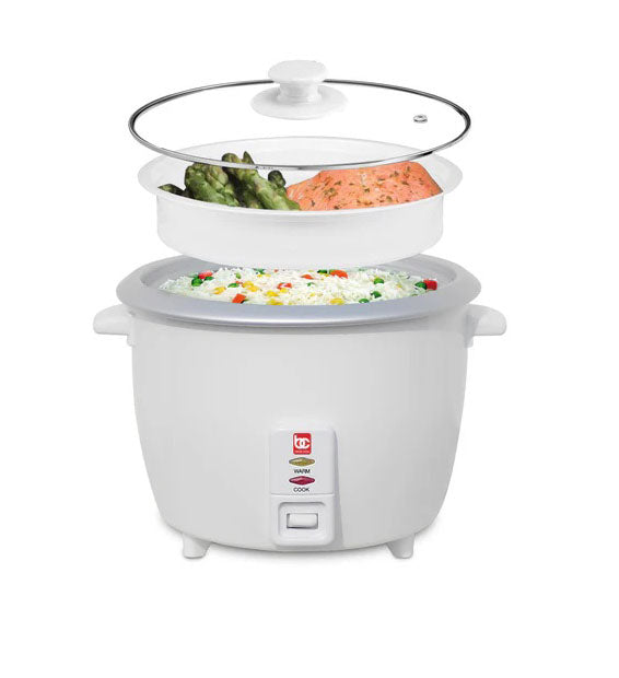 BeneCasa 6 Cup Rice Cooker & Food Steamer