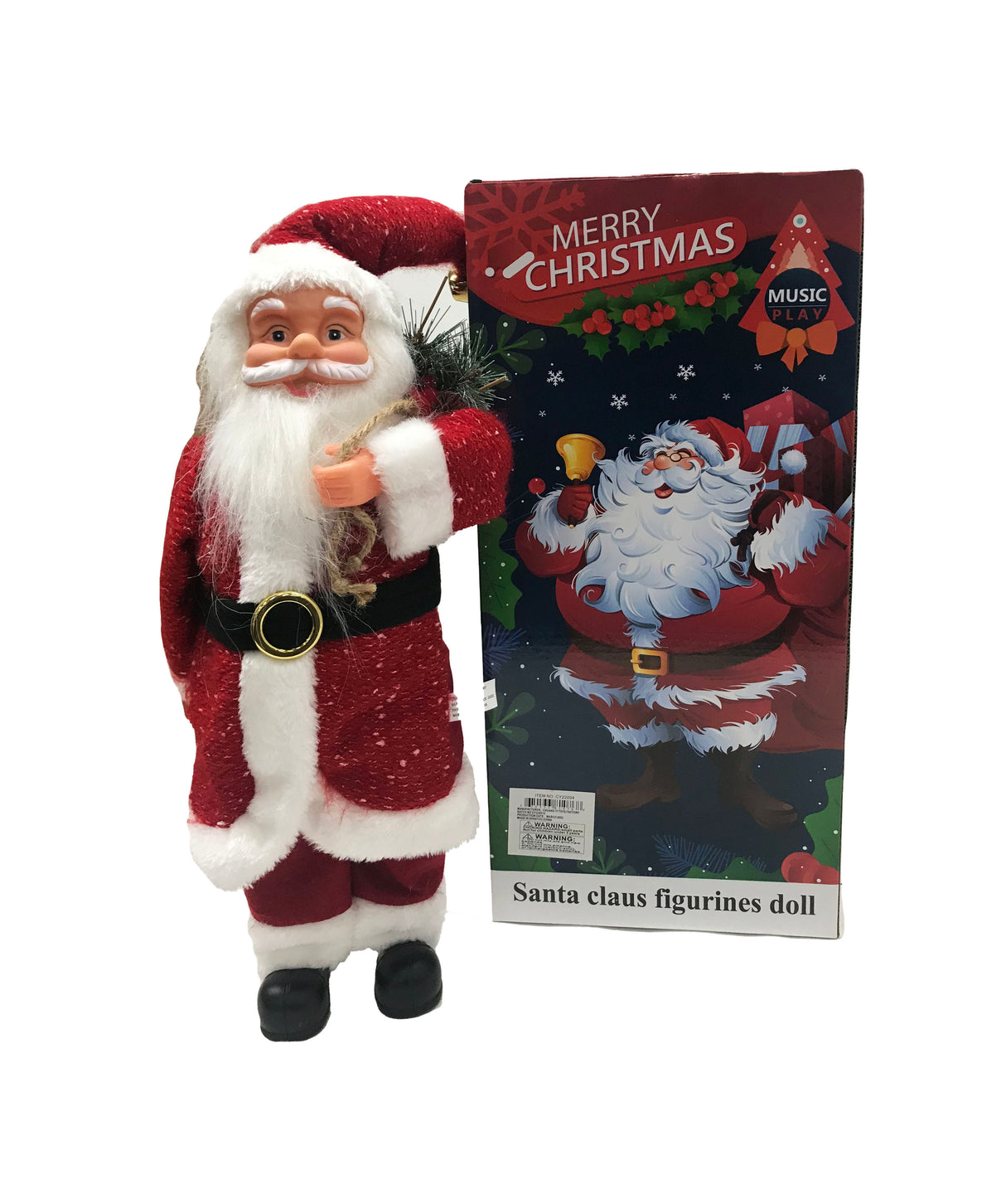 Santa Claus with Music 16"