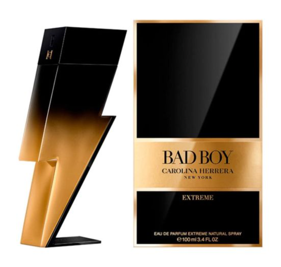 Carolina Herrera Bad Boy Extreme Eau de Parfum Extreme, Perfume Hombre 3.4 Oz