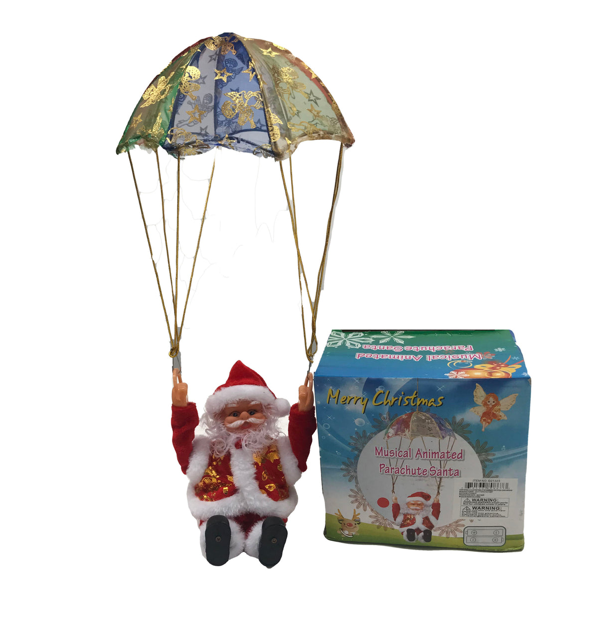 Musical Santa on Parachute