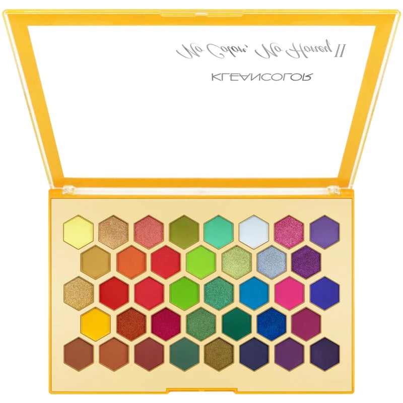 Kleancolor, Shadow Palette, 38 Colors