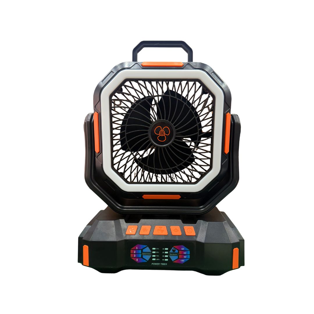 Ventilador Recargable con Luz F-22