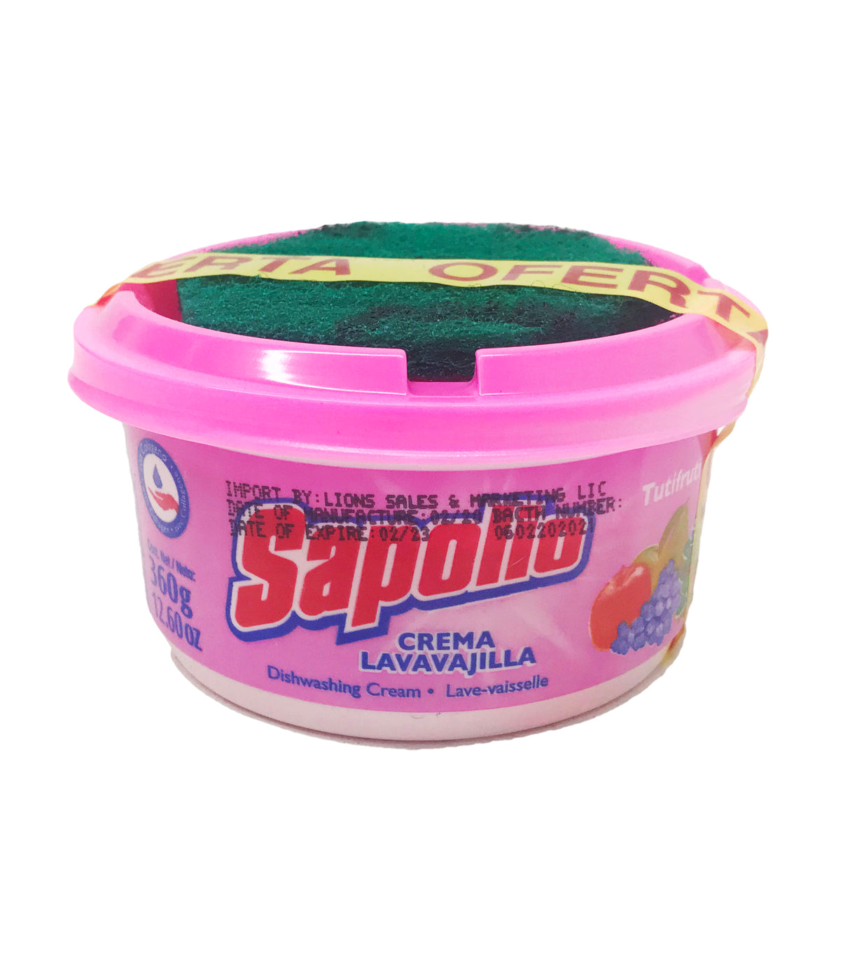 Sapolio, Crema Lava Vajilla