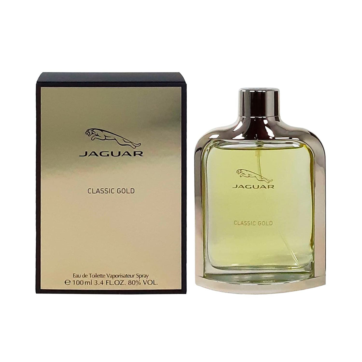 Jaguar Gold M, Perfume de Hombre 3.4 oz