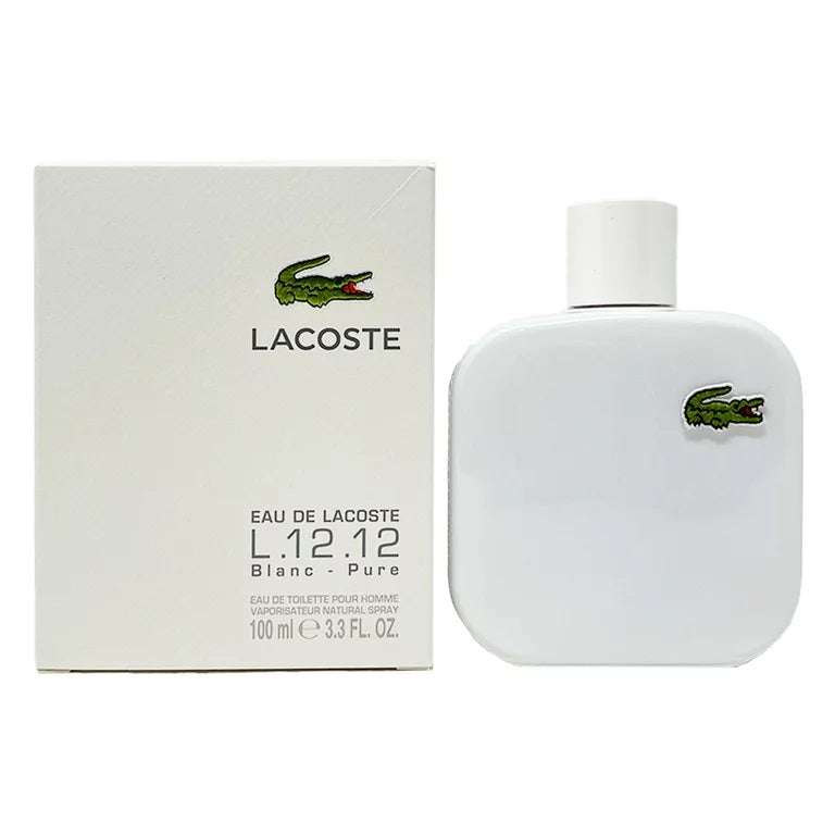 Lacoste Eau De Blanc, Perfume de Hombre 3.4 oz