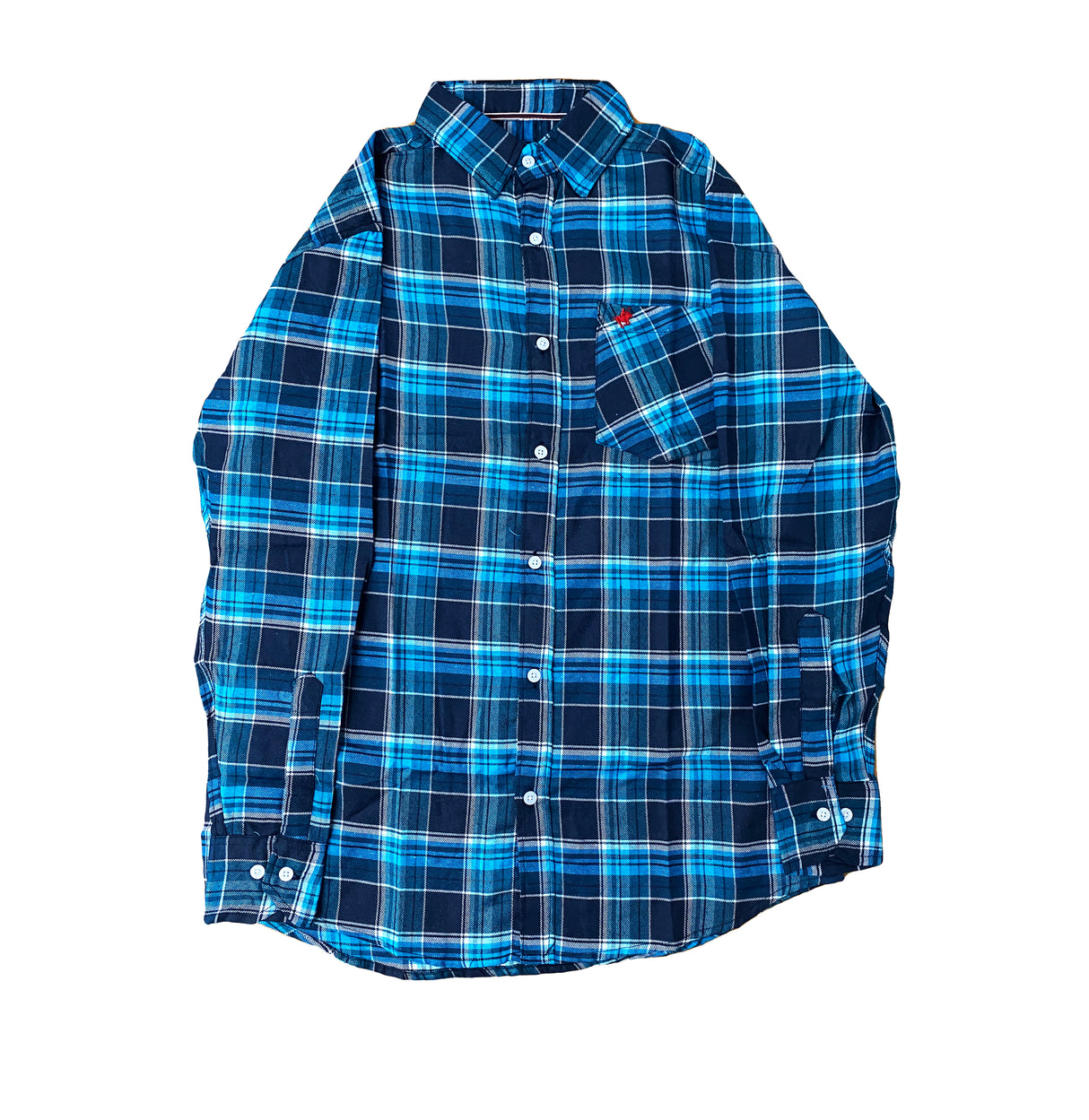 Camisa de Cuadros Mangas Largas