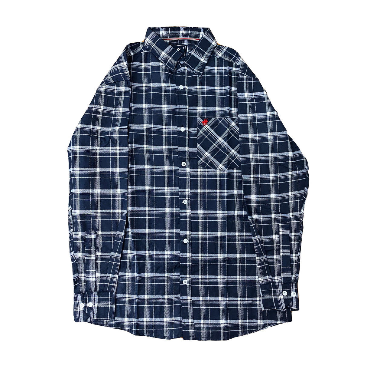 Camisa de Cuadros Mangas Largas