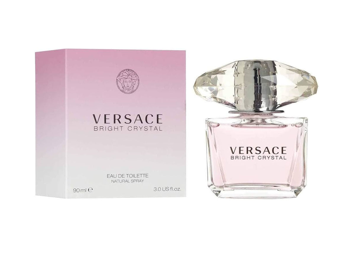 Versace Bright Crystal W, Perfume de Mujer 3.0 oz