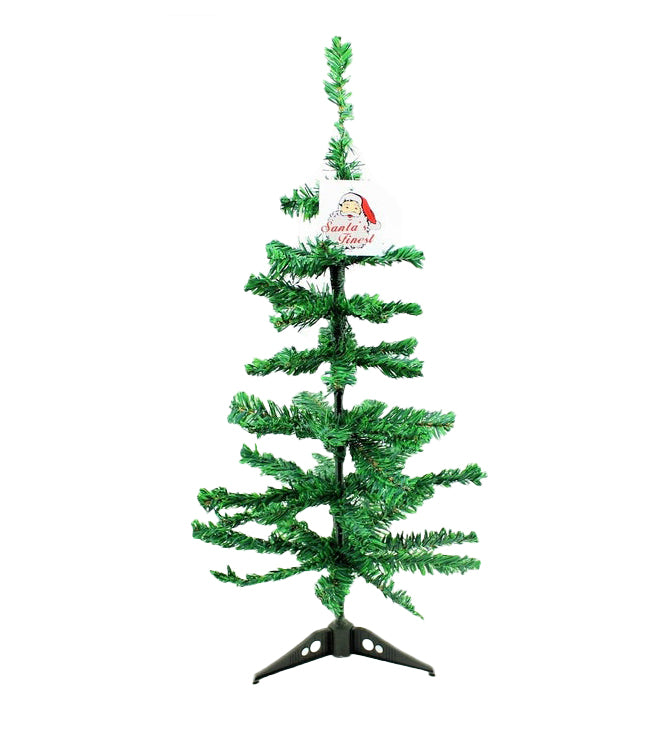 Árbol de Navidad Artificial, 2ft, Verde