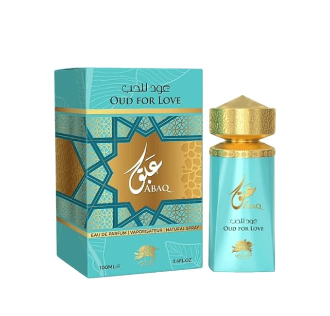 Abaq Oud For Love - perfume for women by Al Fares 3.4 oz, 100ML