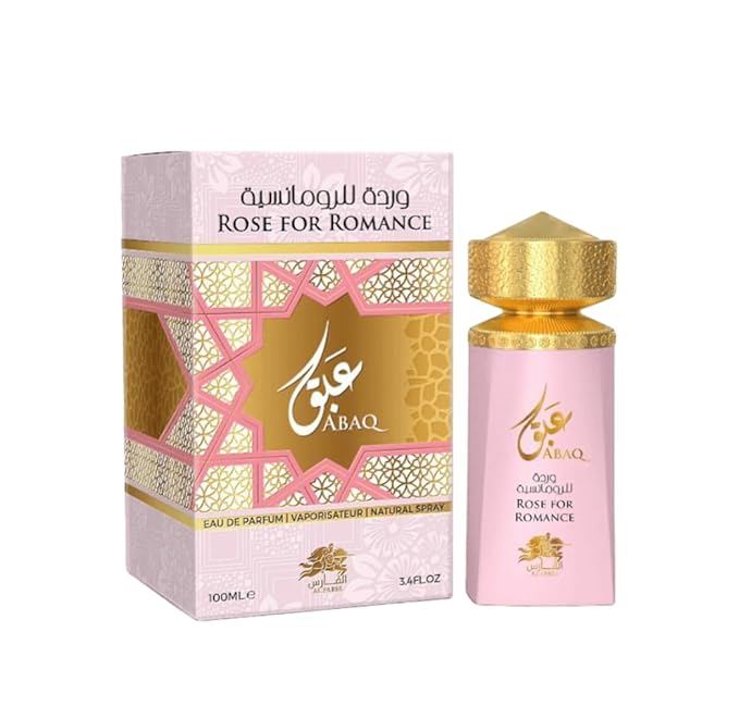 Abaq Rose For Romance - perfume for women by Al Fares 3.4 oz, 100ML