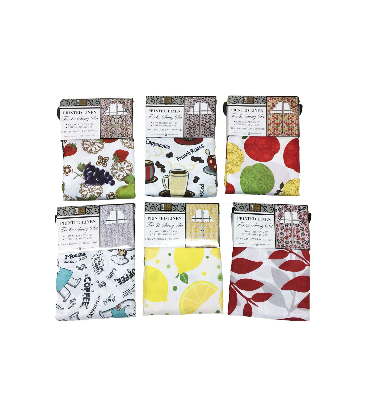 Better Home, Cortinas para la Cocina, 55" x 36"