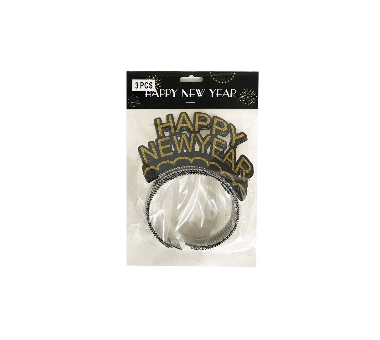 Tiaras de Happy New Year, 3 Pcs