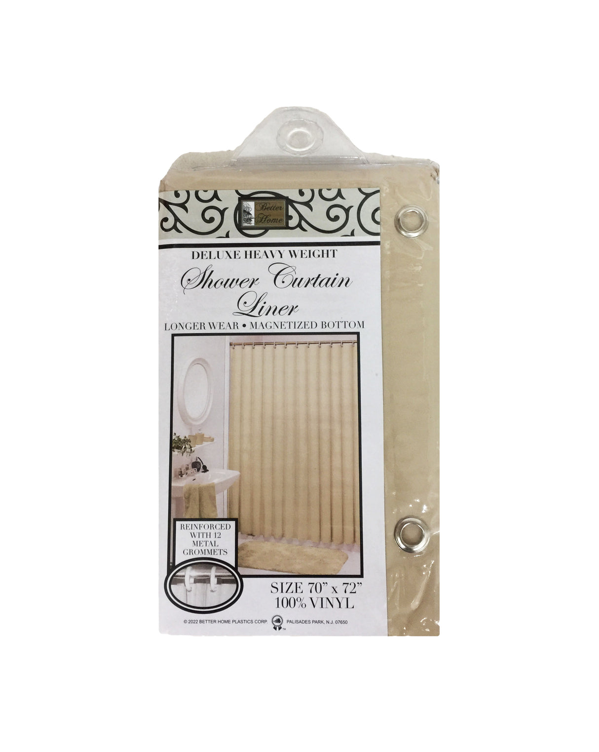 Better Home, Protector de Cortina de Baño 70" x 72"