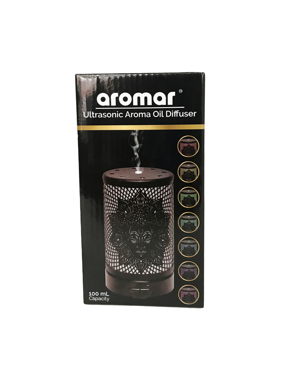 Aromar, Lámpara Aromática, Negra