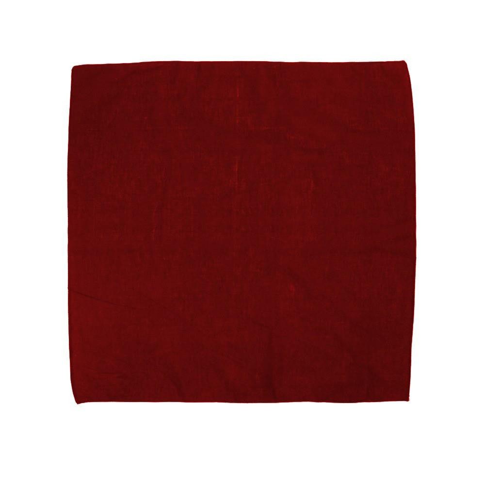 Solid Color 100% Cotton Bandana - Valsan Inc