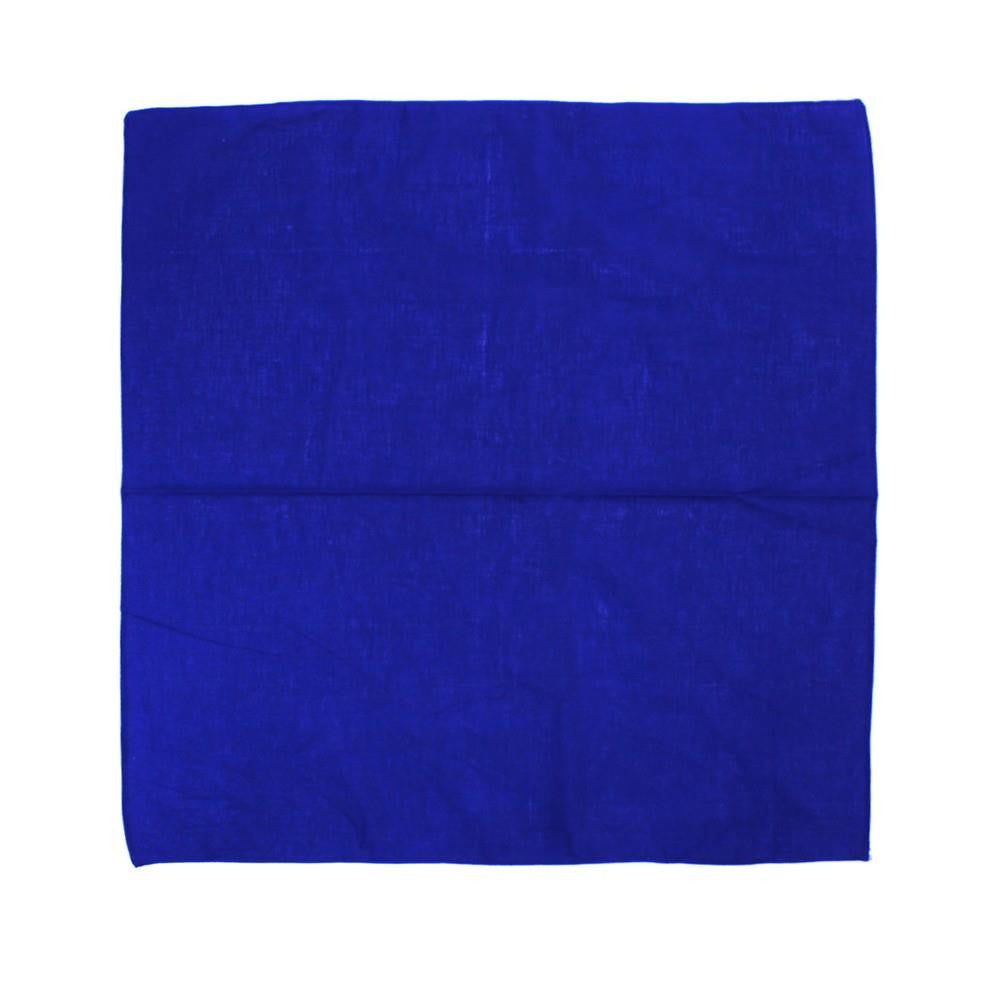 Solid Color 100% Cotton Bandana - Valsan Inc