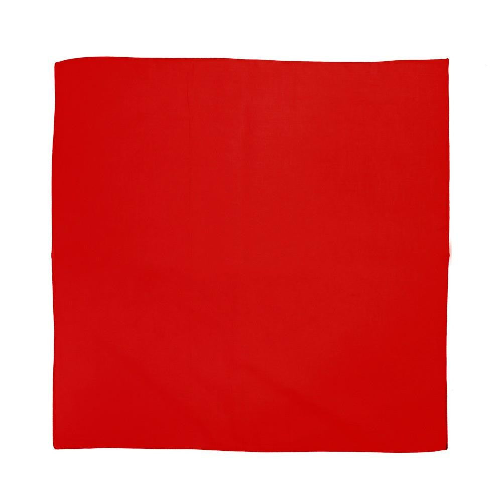 Solid Color 100% Cotton Bandana - Valsan Inc