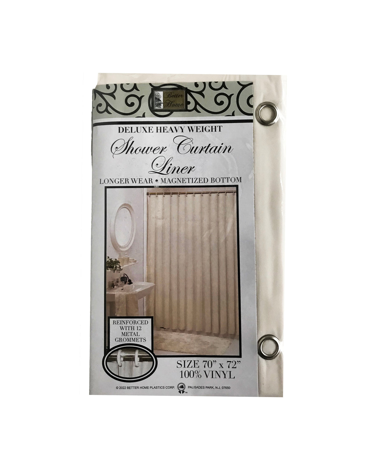 Better Home, Protector de Cortina de Baño 70" x 72"