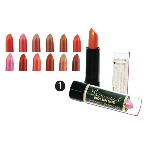 Princessa Aloe Lipstick Set of 12 pcs