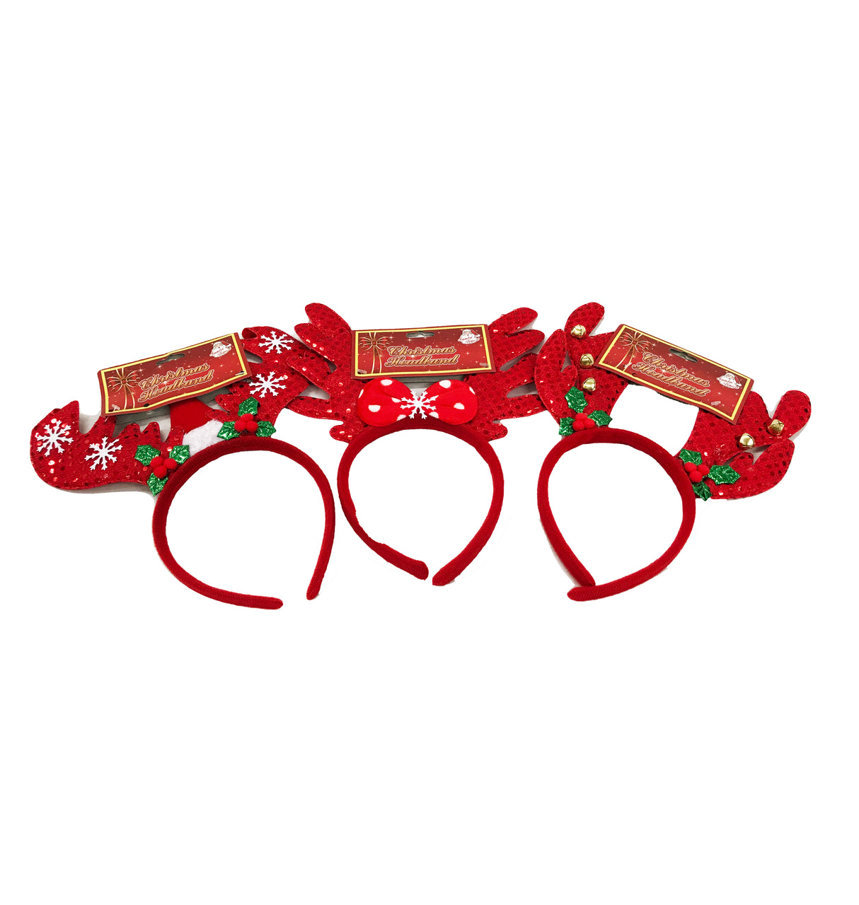 Cintillos de Pelo Navideños, Benado