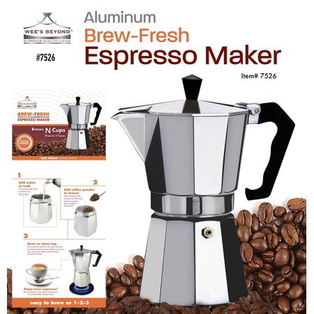 Wee's Beyond, Cafetera de Aluminio