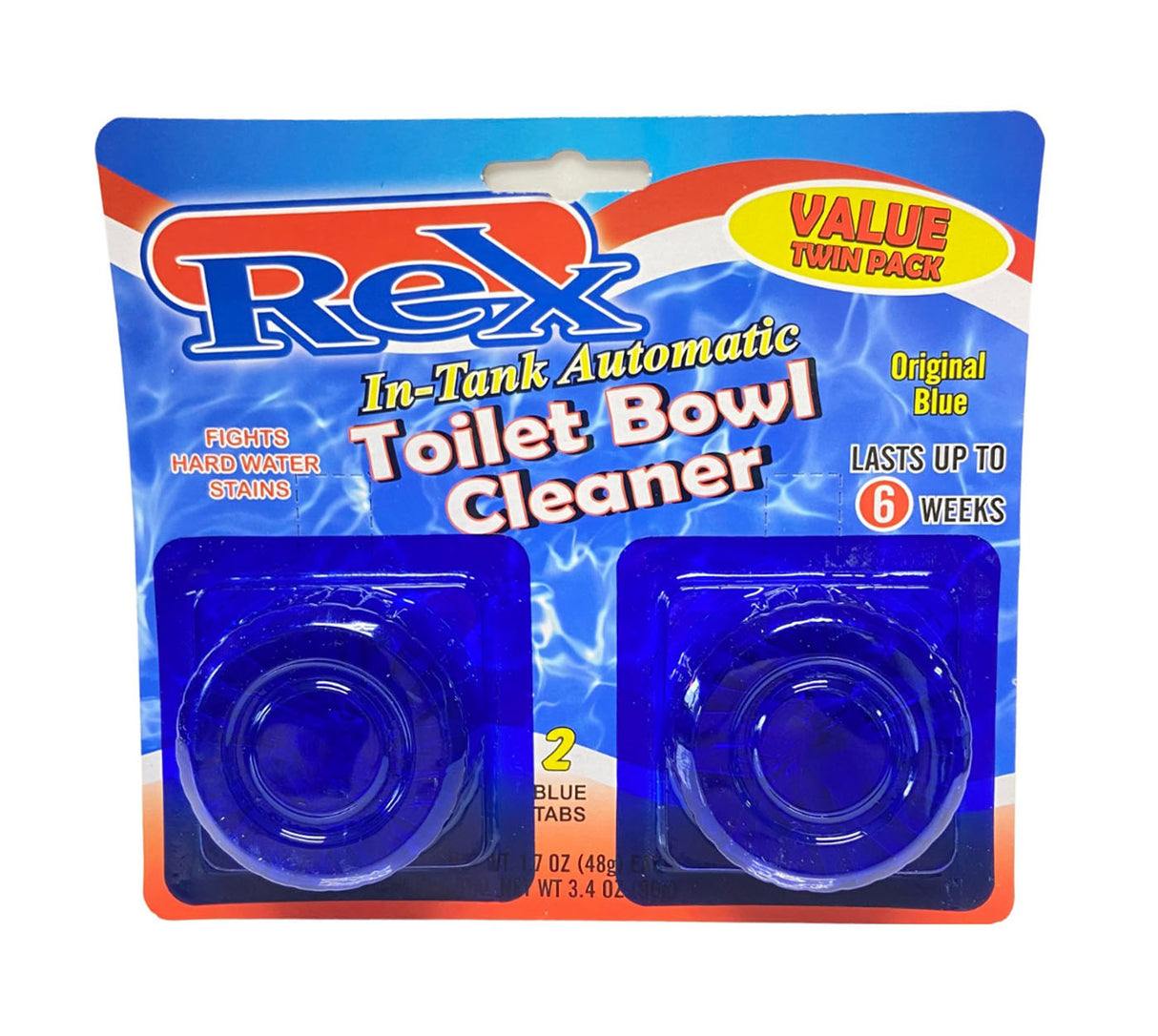 Rex, Toilet Cleaner, 2 Pcs