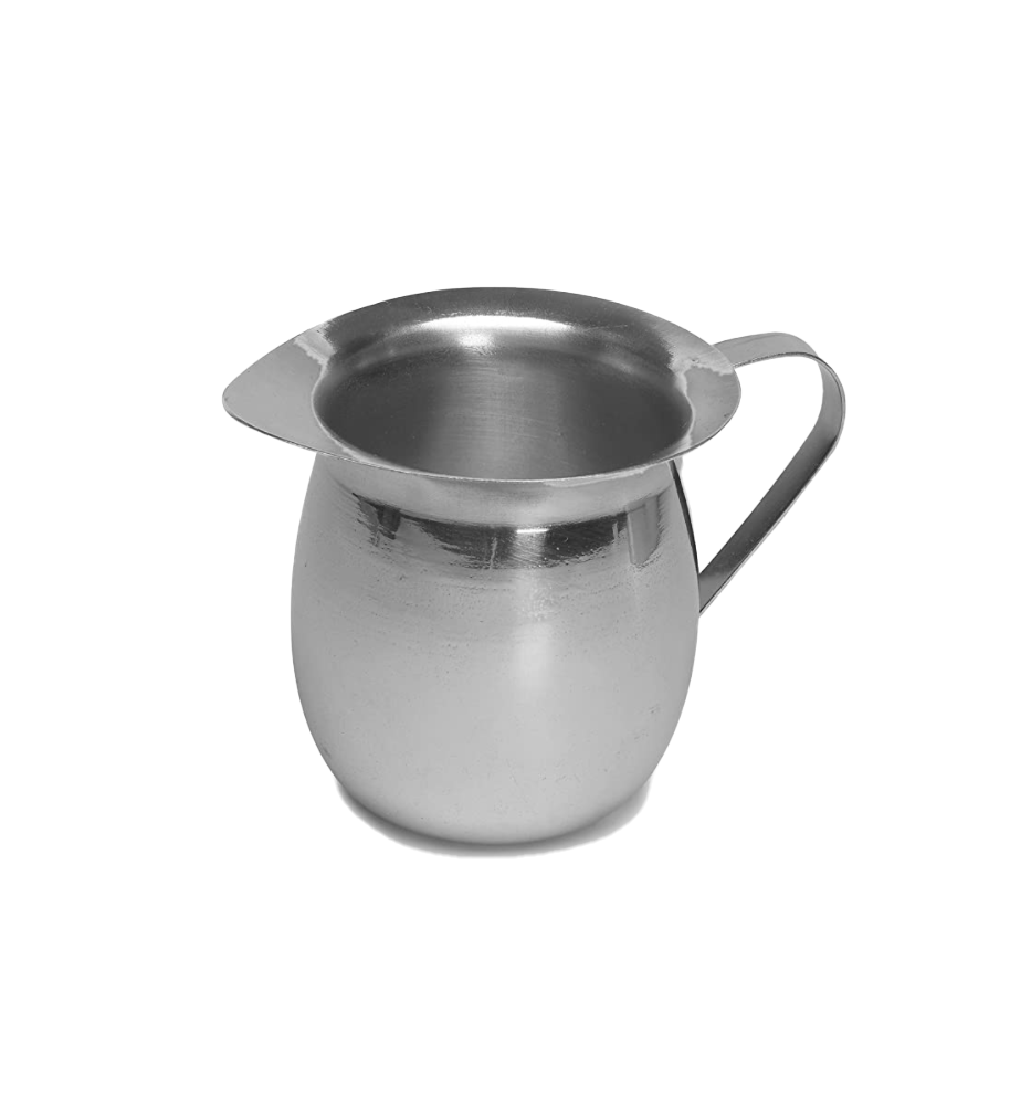 Imusa, Steel Creamer Jar for Coffee, 8 oz