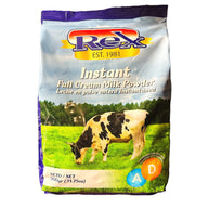 Rex, Leche Entera Instantánea, 31.75oz