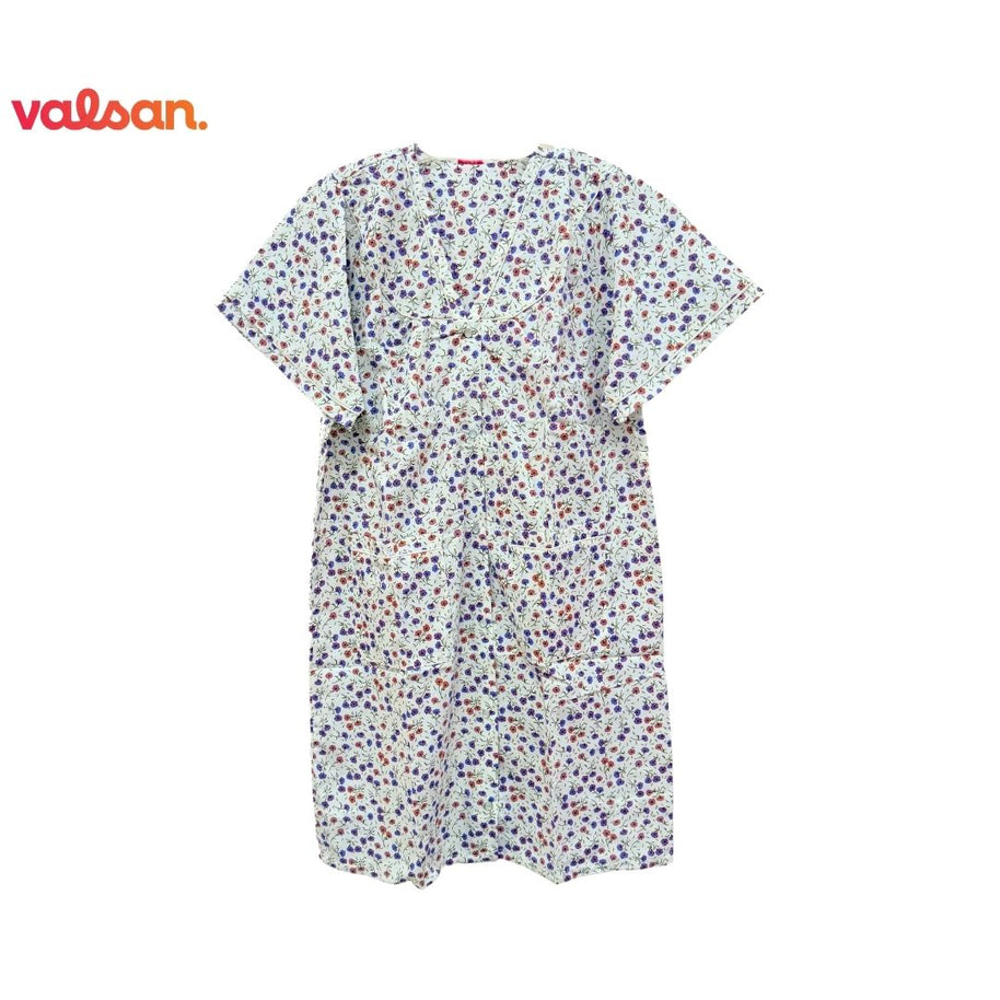 Women's Gown with Button
