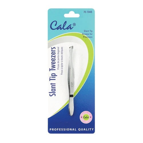 Cala, Eyebrow Tweezers with Diagonal Tip