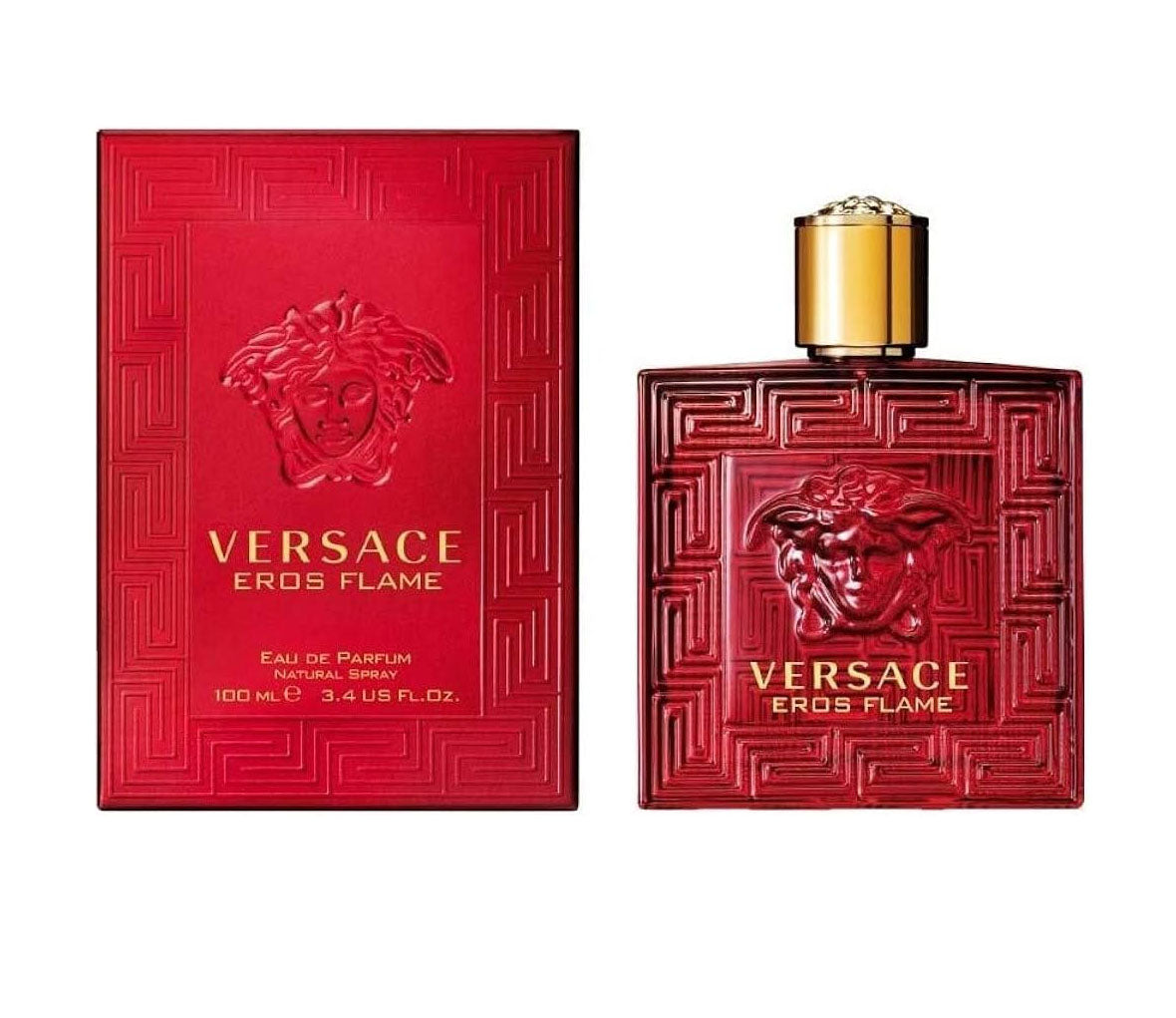 Versace Eros Flame M, Perfume de Hombre 3.4 oz