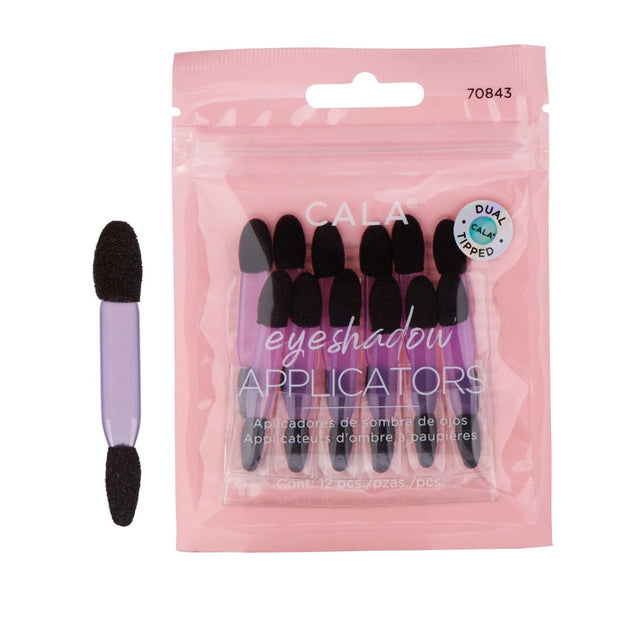 Cala, Eyeshadow Applicators, 12 Pcs