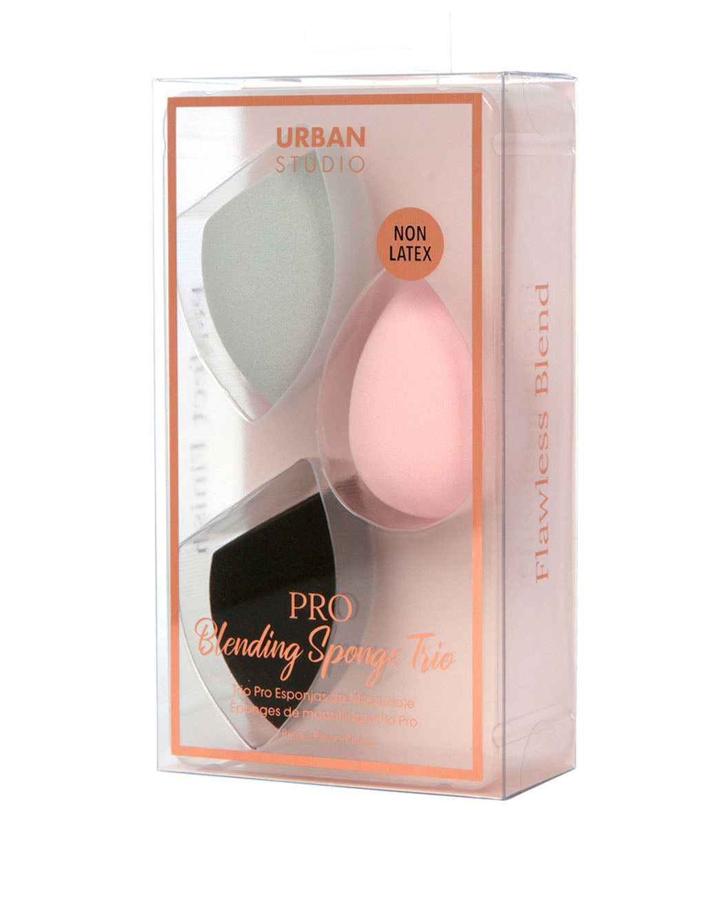 Cala, Trio de Esponjas de Maquillaje Pro, 3Pcs