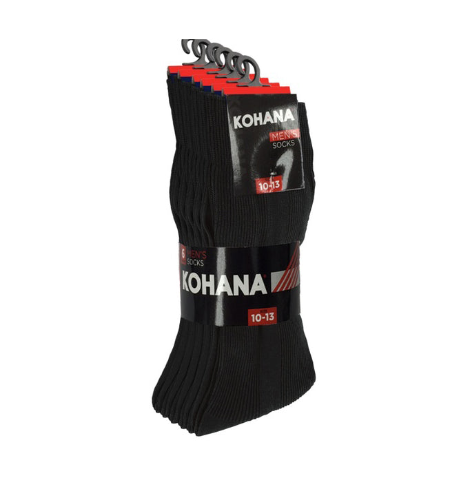 Kohana, Medias de Vestir para Hombres, Negro