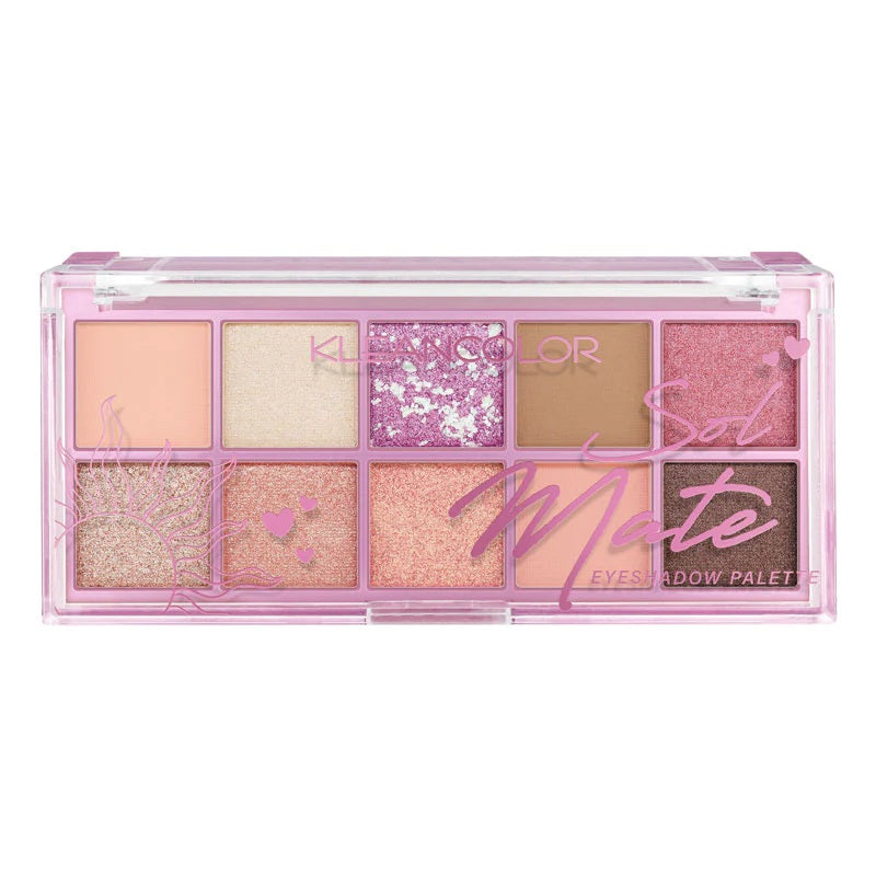 Kleancolor, Paleta de Sombras de Ojos, 8 Colores