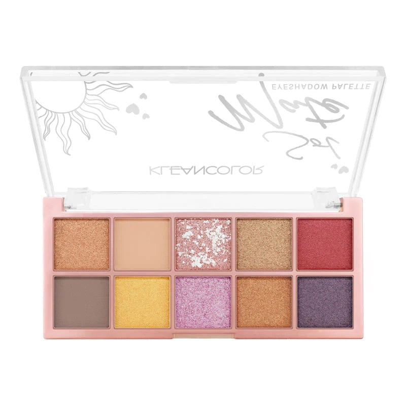 Kleancolor, Paleta de Sombras de Ojos, 8 Colores