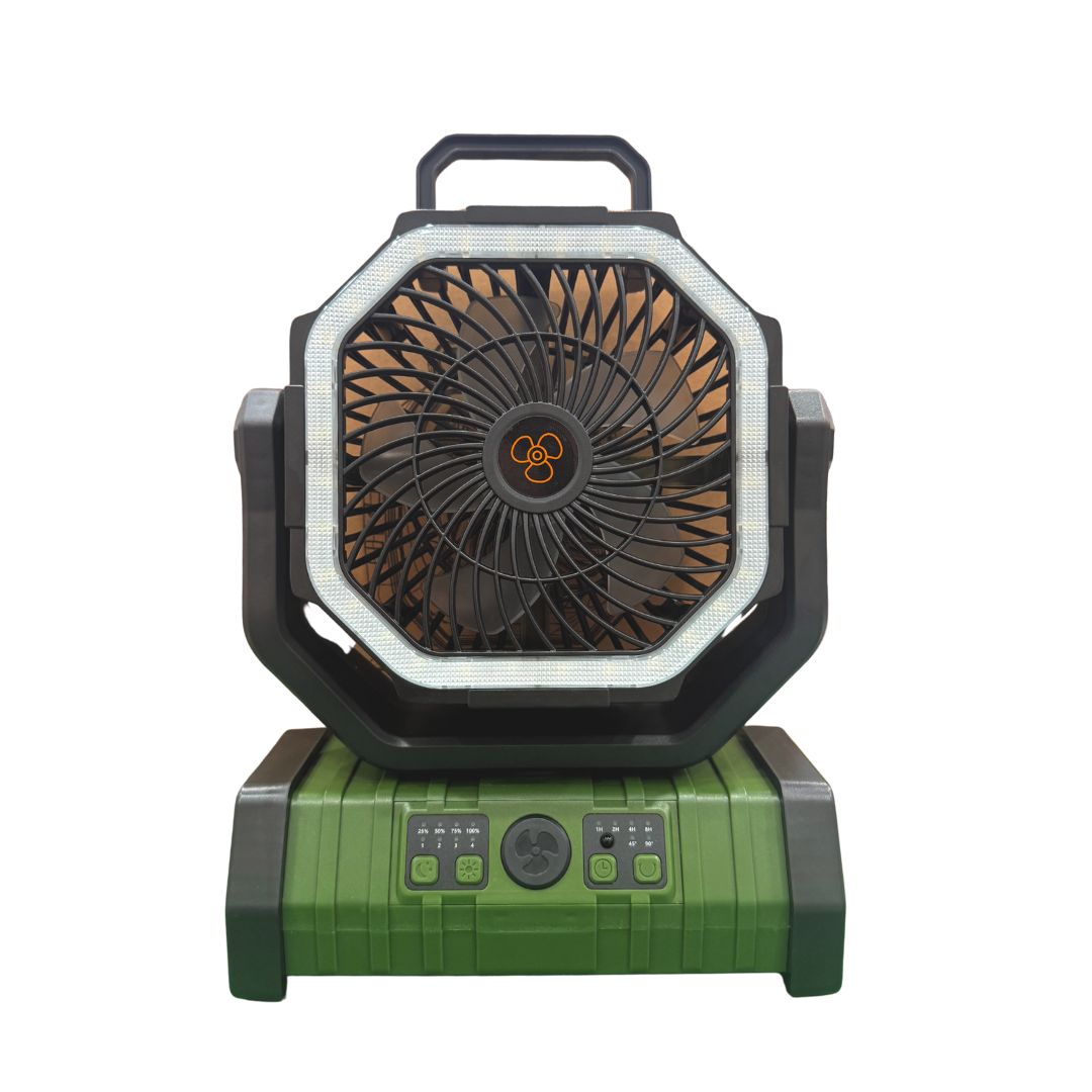 Ventilador Recargable con Luz F-6