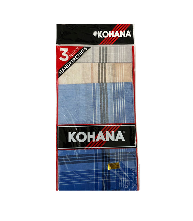 Men's Handkerchiefs, 3 Pcs