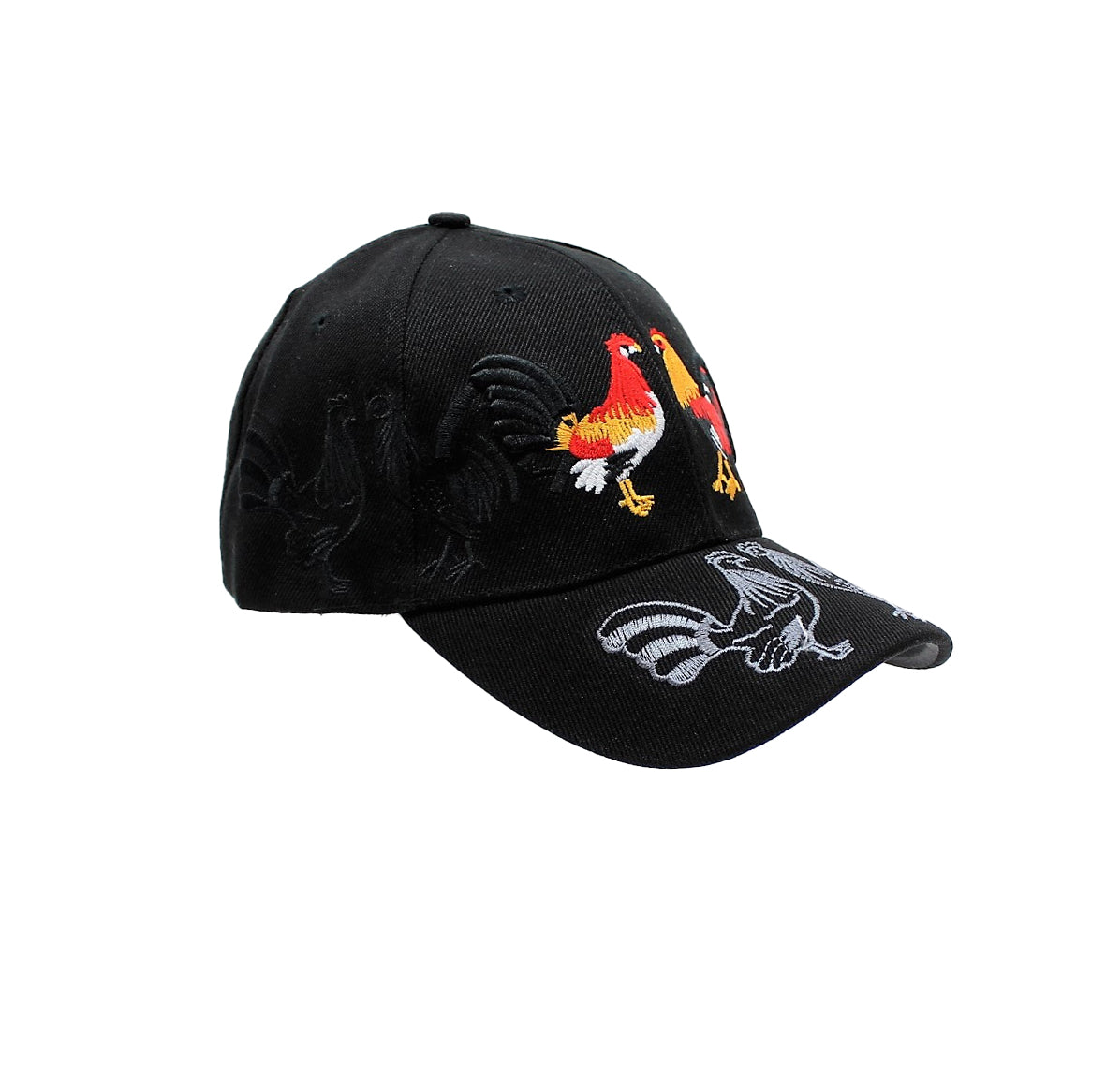 Cap with Rooster Design